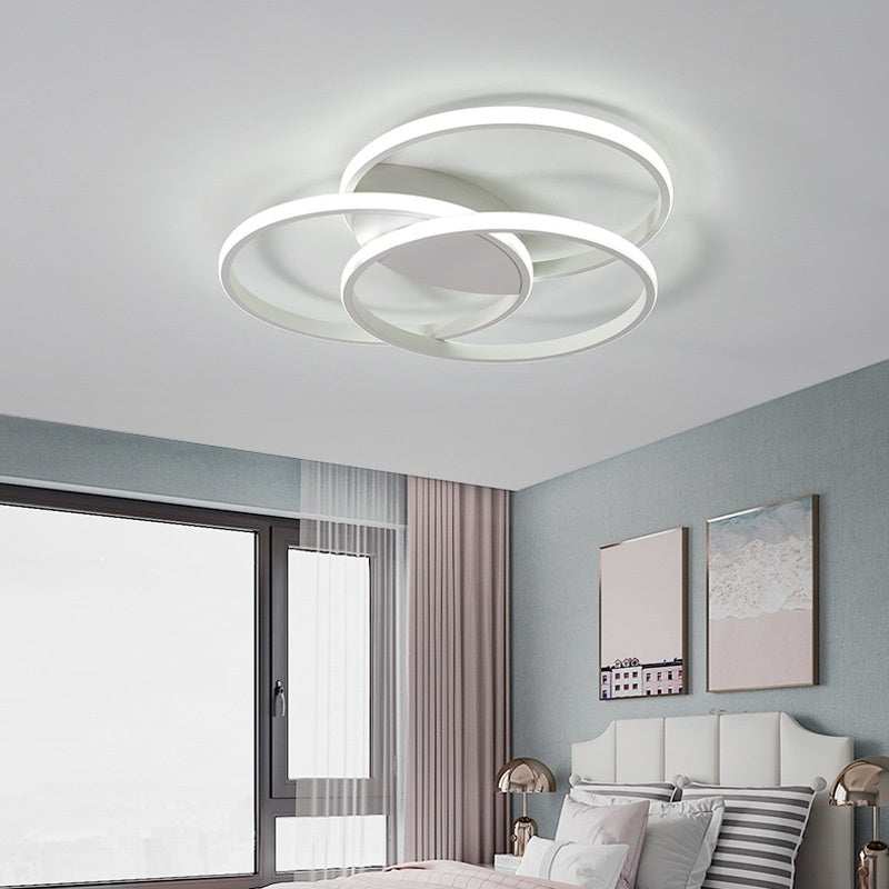Nordic-style LED Ceiling Light For The Master Bedroomsleek Modern Lighting With Smart Innovative Design