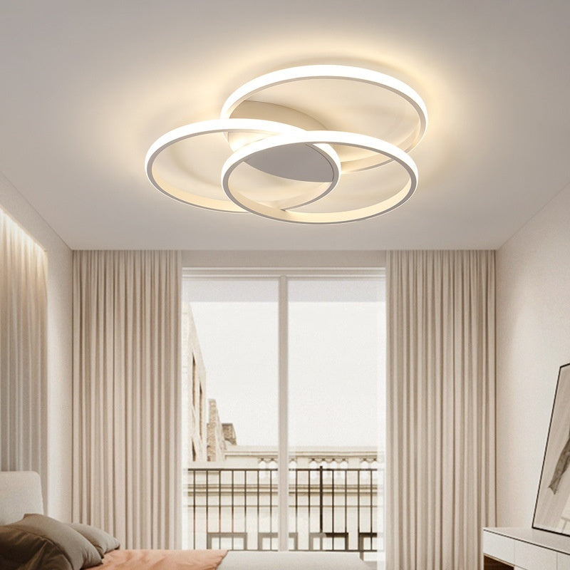 Nordic-style LED Ceiling Light For The Master Bedroomsleek Modern Lighting With Smart Innovative Design